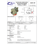 REVOLVING CARGO HOOK KIT FOR EC225/H225 | P/N: AS21-10 (LP)